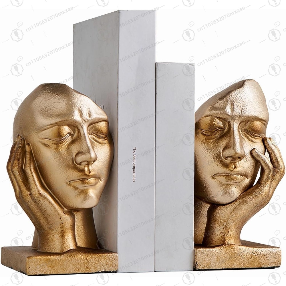 Aesthetic Bookend - Podpórki do książek w stylu vintage,