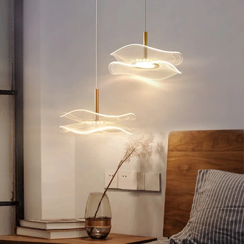 Hanging Moon Lamp - Nordic lampa wisząca LED oprawa oświetlenie