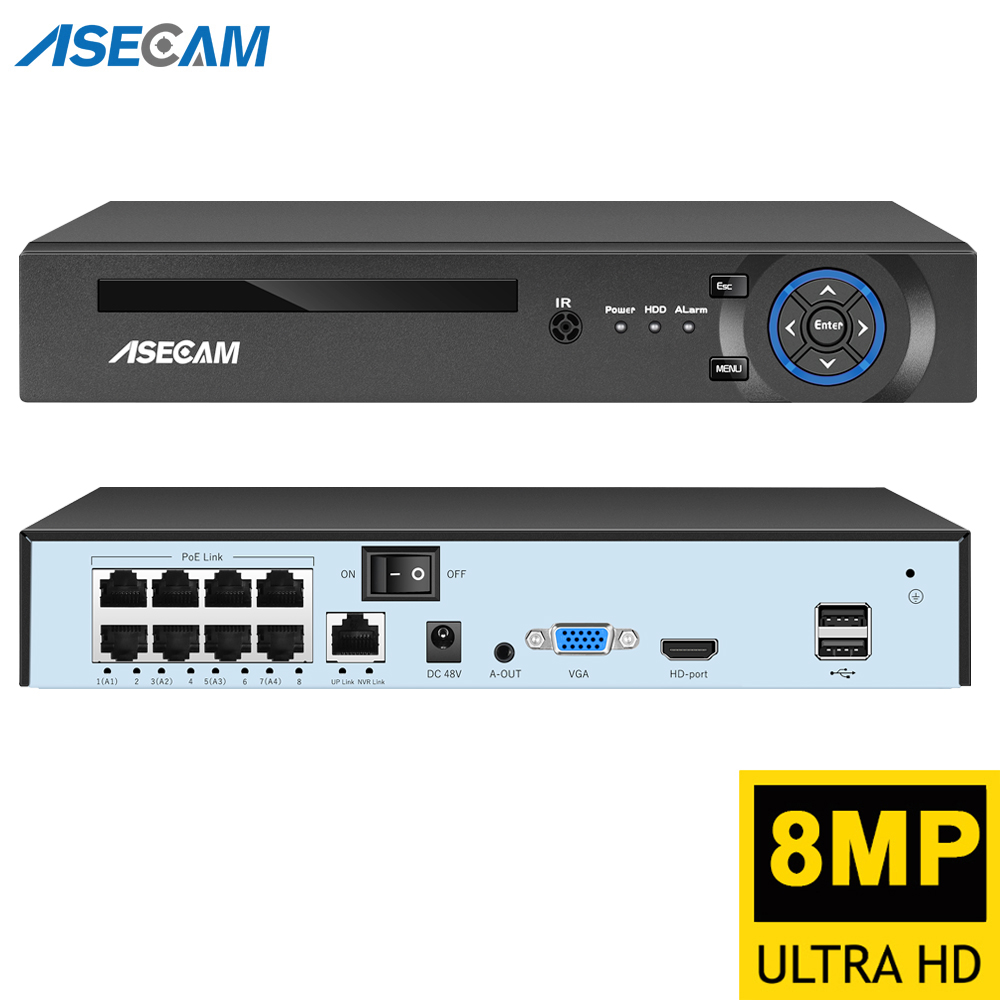 Home Decor Uk - Rejestrator wideo NVR Super 8MP POE