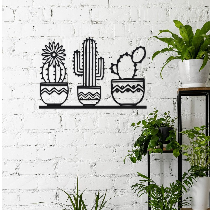 Home Decor Garden Ideas - Rustykalna metalowa dekoracja ścienna z motywem