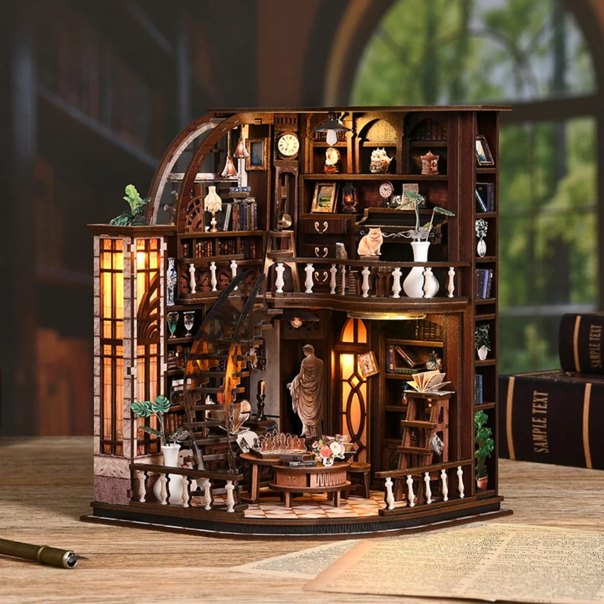 Aesthetic Bookend - Miniaturowy zestaw do samodzielnego wykonania narożnika