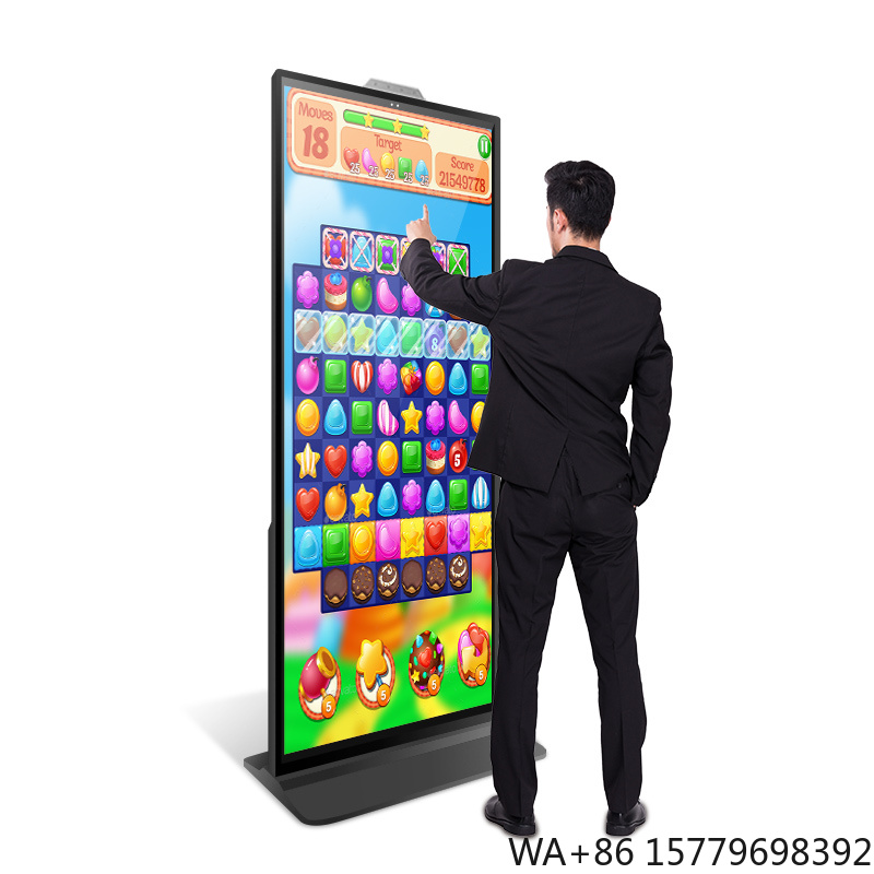 Flooring Home Decor - Gorący 75-calowy stojący kiosk dotykowy z