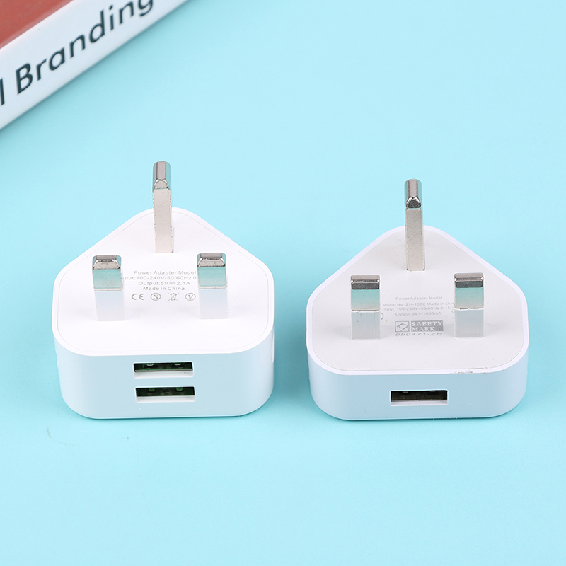 Home Decor Uk - Uniwersalna wtyczka brytyjska 3-pinowa ładowarka ścienna