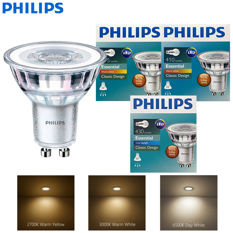 Philips Bulb Led Classic - Żarówka LED Philips GU10 PAR16 Essential