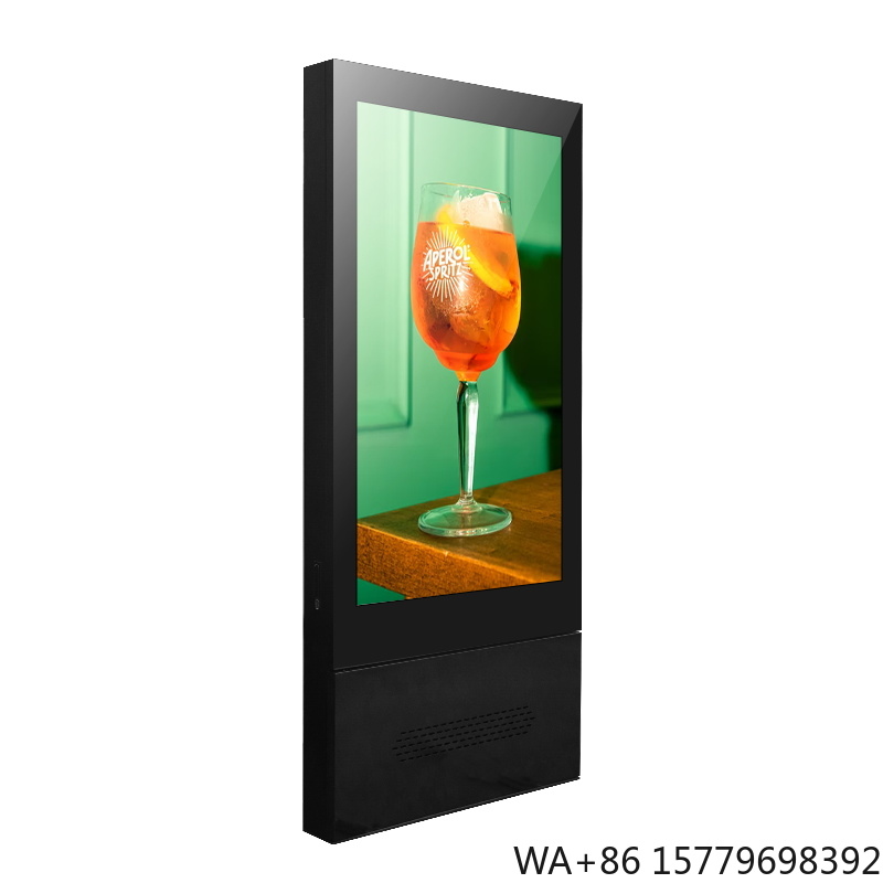 Flooring Home Decor - Najnowszy aluminiowy odtwarzacz reklamowy LCD, stojący