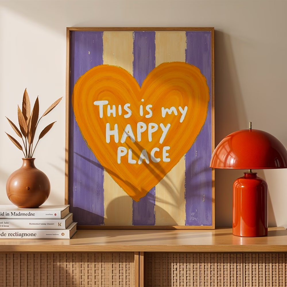 Home Decor Retro - Nowoczesny, retro Obraz na płótnie z