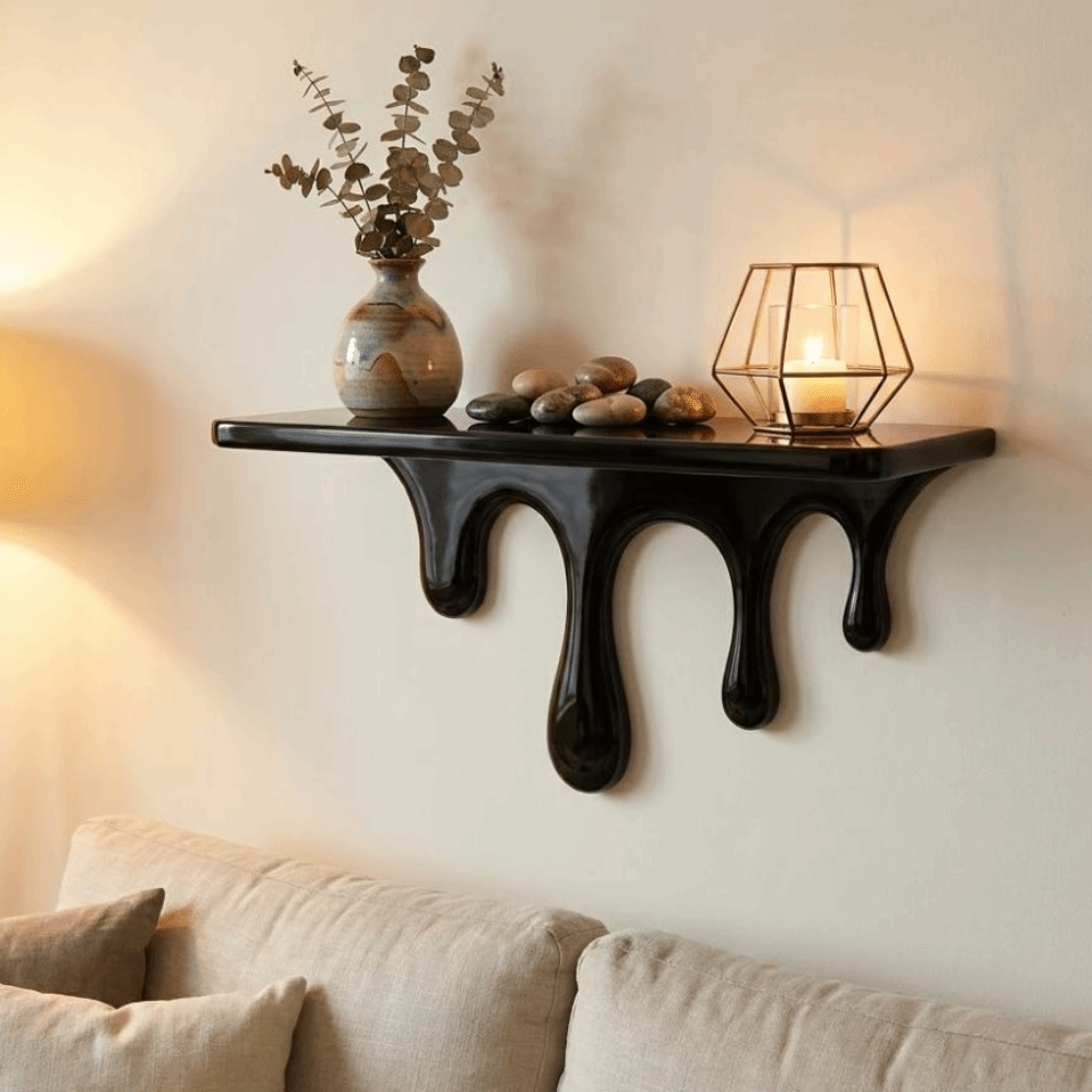 Floating Shelves - Klasyczna półka wisząca 3D z efektem