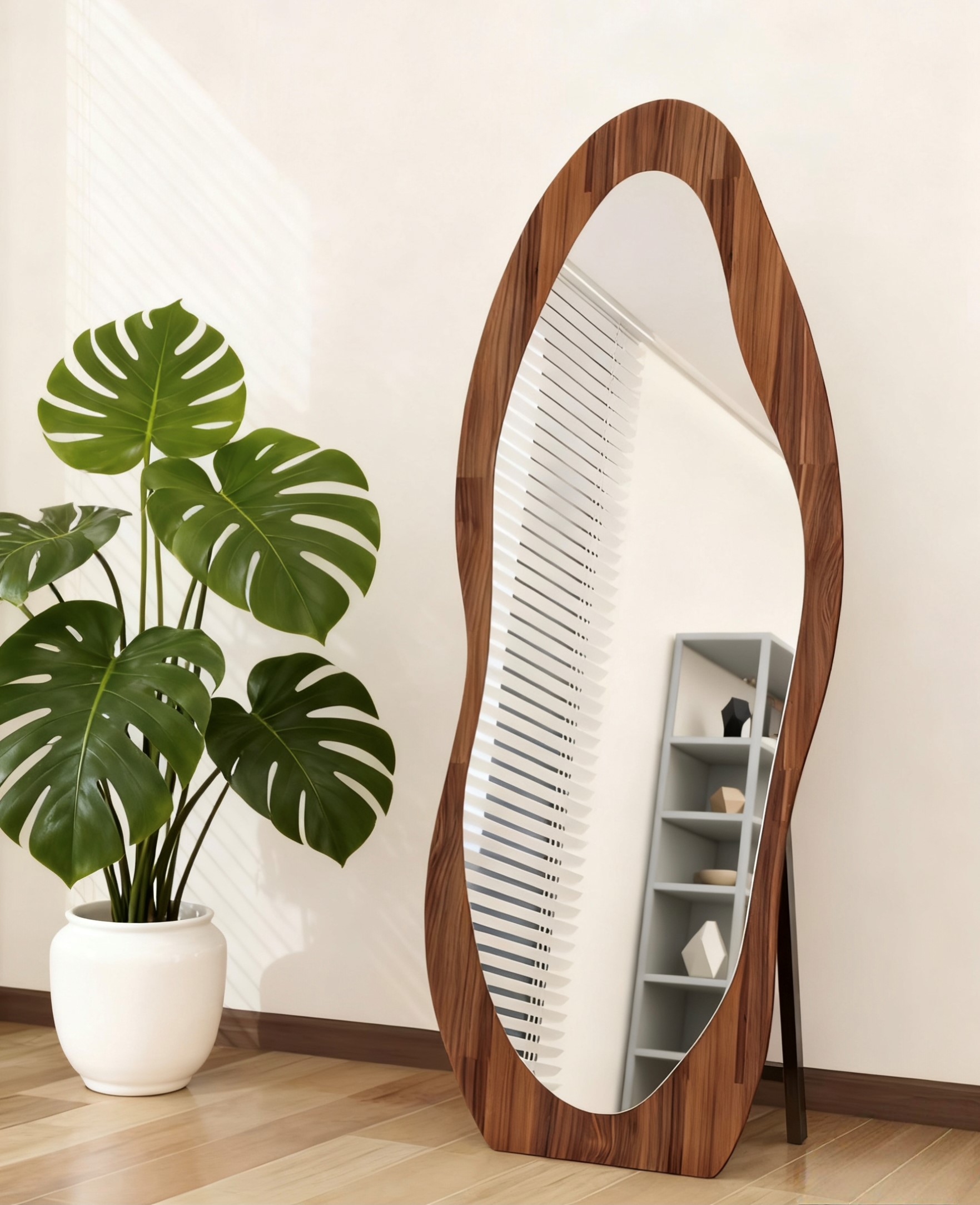 Nowoczesne lustro podłogowe na – Flooring Home Decor recenzja i cena