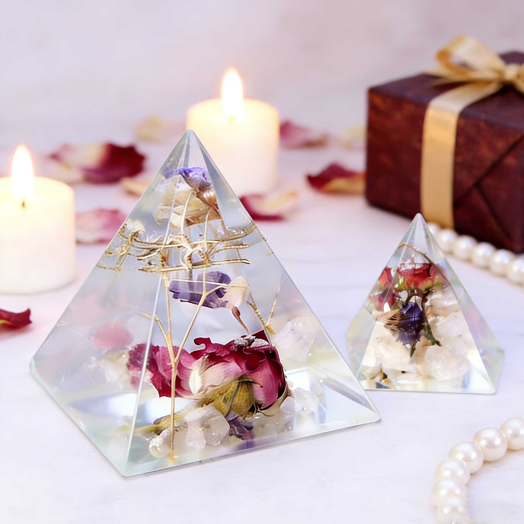 5 szt. - Piramidowe formy z ży – Home Decor Manufacturers recenzja i cena