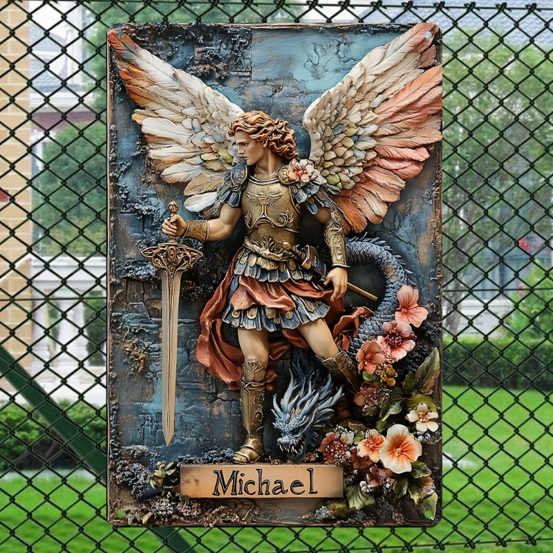 Vintage Archangel Michael Alum – Home Decor Garden Ideas recenzja i cena