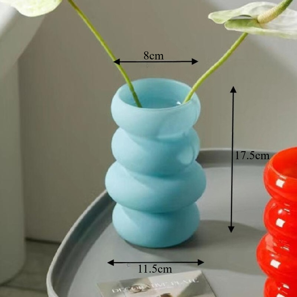 Minimalistyczny szklany wazon, – Glass Vase Nordic recenzja i cena