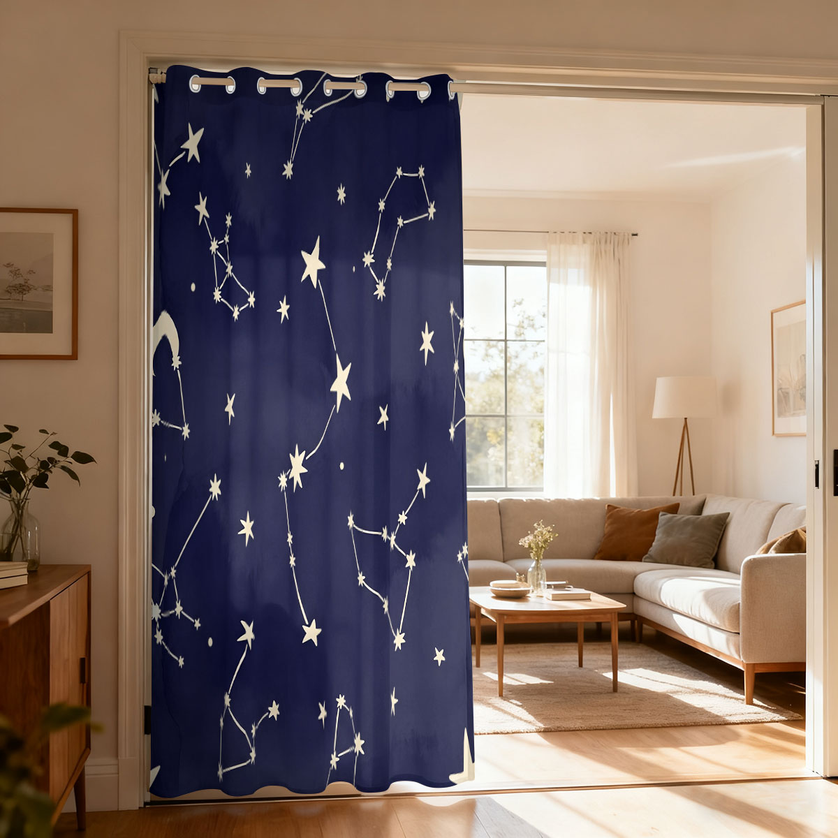 1 szt. Retro Zasłonka z motywe – Home Decor Curtains recenzja i cena