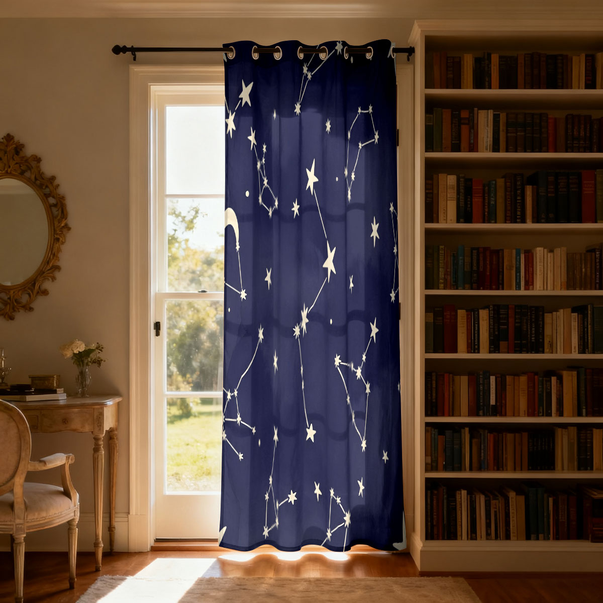 1 szt. Retro Zasłonka z motywe – Home Decor Curtains recenzja i cena