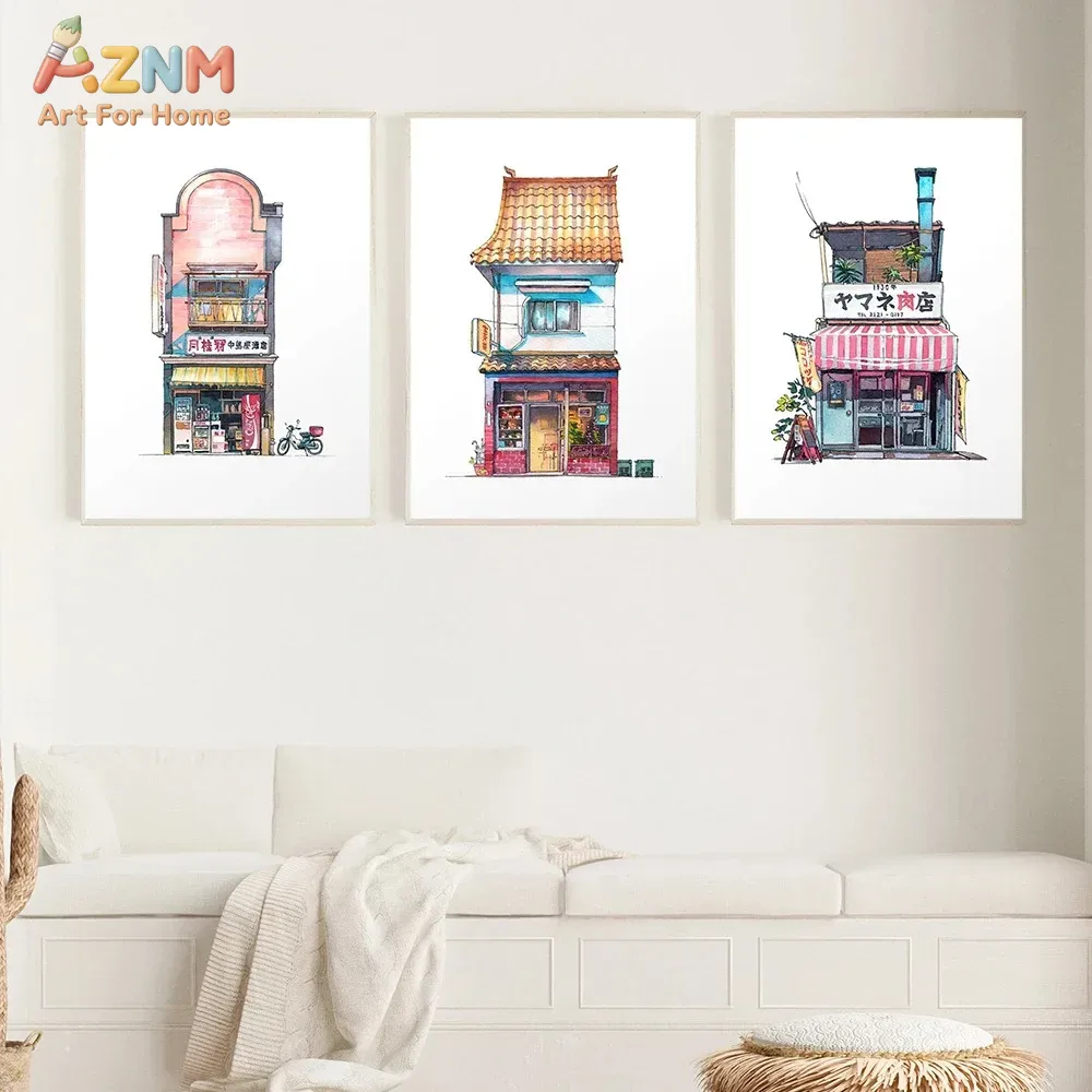 AZNM Japoński Sklep Akwarelowy – Home Decor Tokyo recenzja i cena