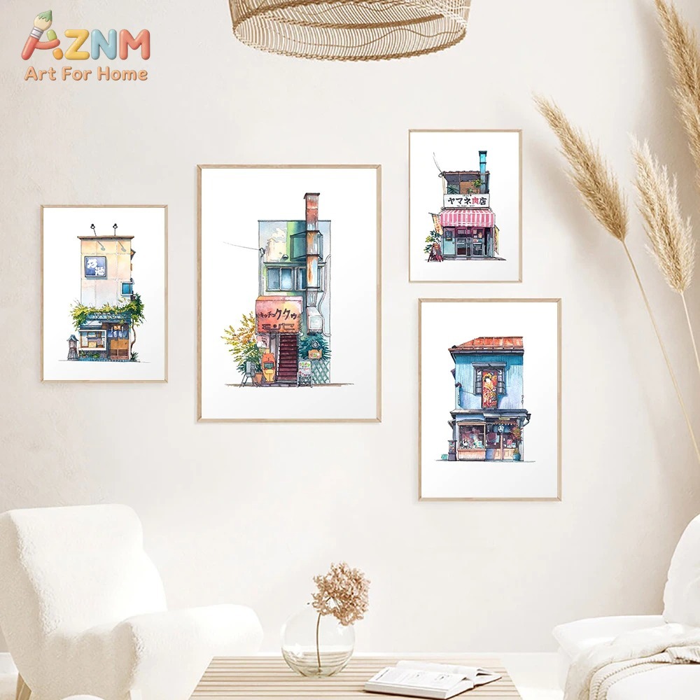 AZNM Japoński Sklep Akwarelowy – Home Decor Tokyo recenzja i cena