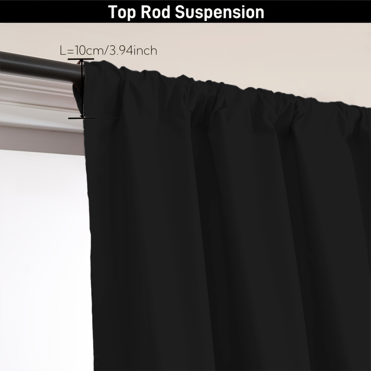1 sztuka prostej, jednolitej,  – Home Decor Curtains recenzja i cena