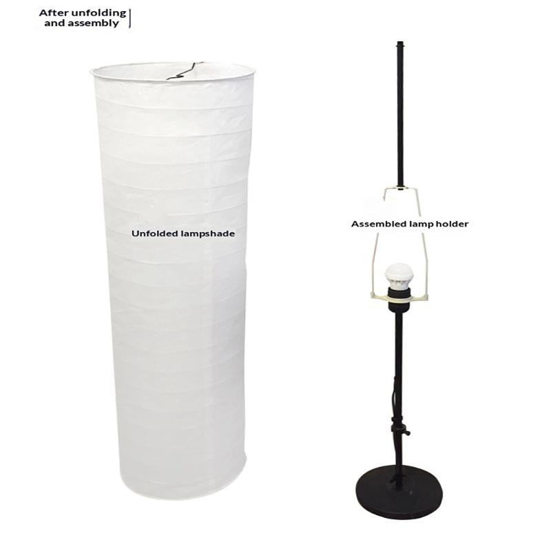 [S] Papierowy abażur do lampy  – Flooring Home Decor recenzja i cena