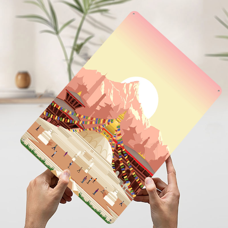 Plakat z nadrukiem z Kathmandu – Home Decor Kathmandu recenzja i cena