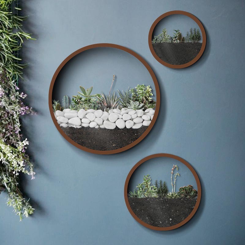 Kreatywne ściany wazony metalo – Woven Wall Basket recenzja i cena