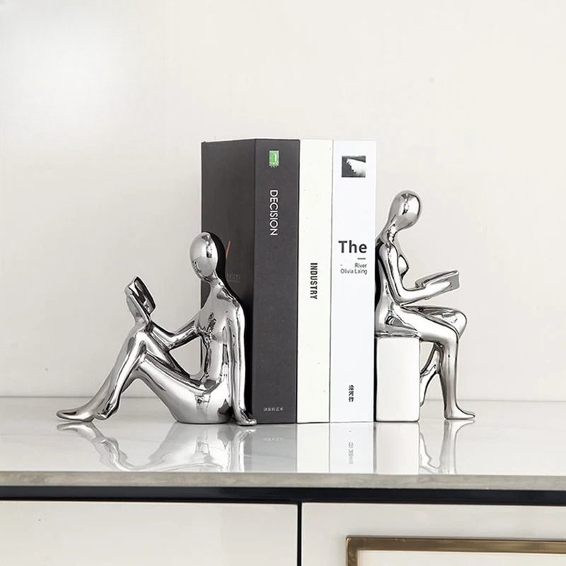 Ceramiczna figurka czytelnika, – Aesthetic Bookend recenzja i cena