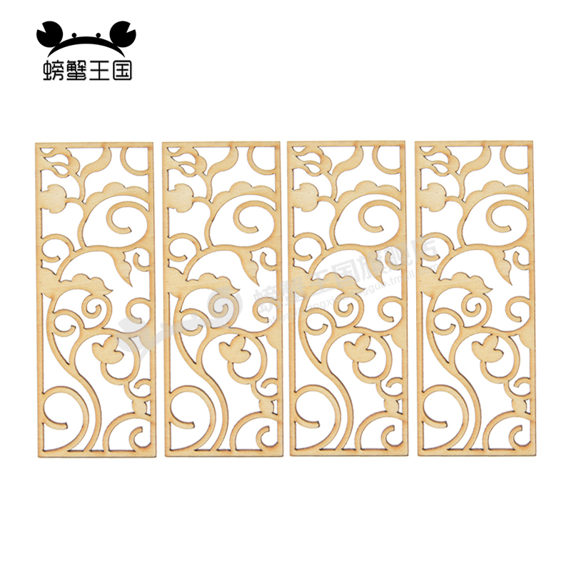 4 szt. Drewniane Miniaturowe P – Room Divider Screen recenzja i cena