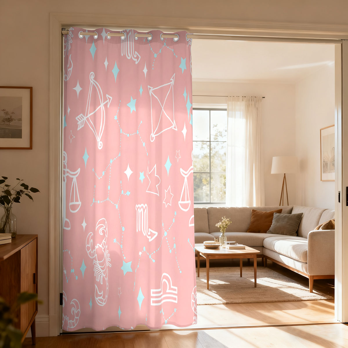 1 szt. Zasłona z nadrukiem kon – Home Decor Curtains recenzja i cena