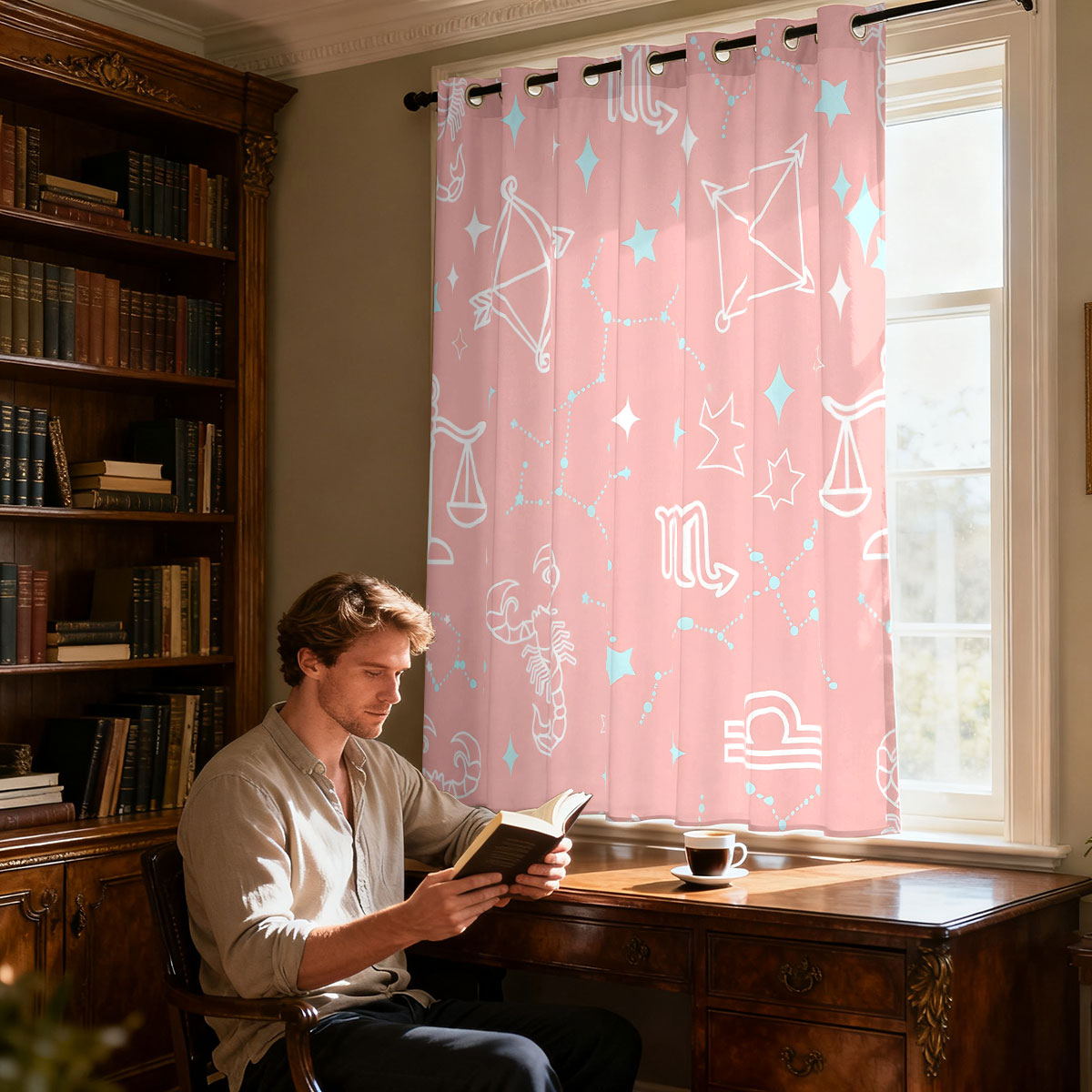 1 szt. Zasłona z nadrukiem kon – Home Decor Curtains recenzja i cena