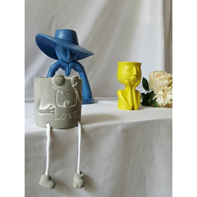 Nordycka Abstrakcyjna Doniczka – Home Decor Garden Ideas recenzja i cena