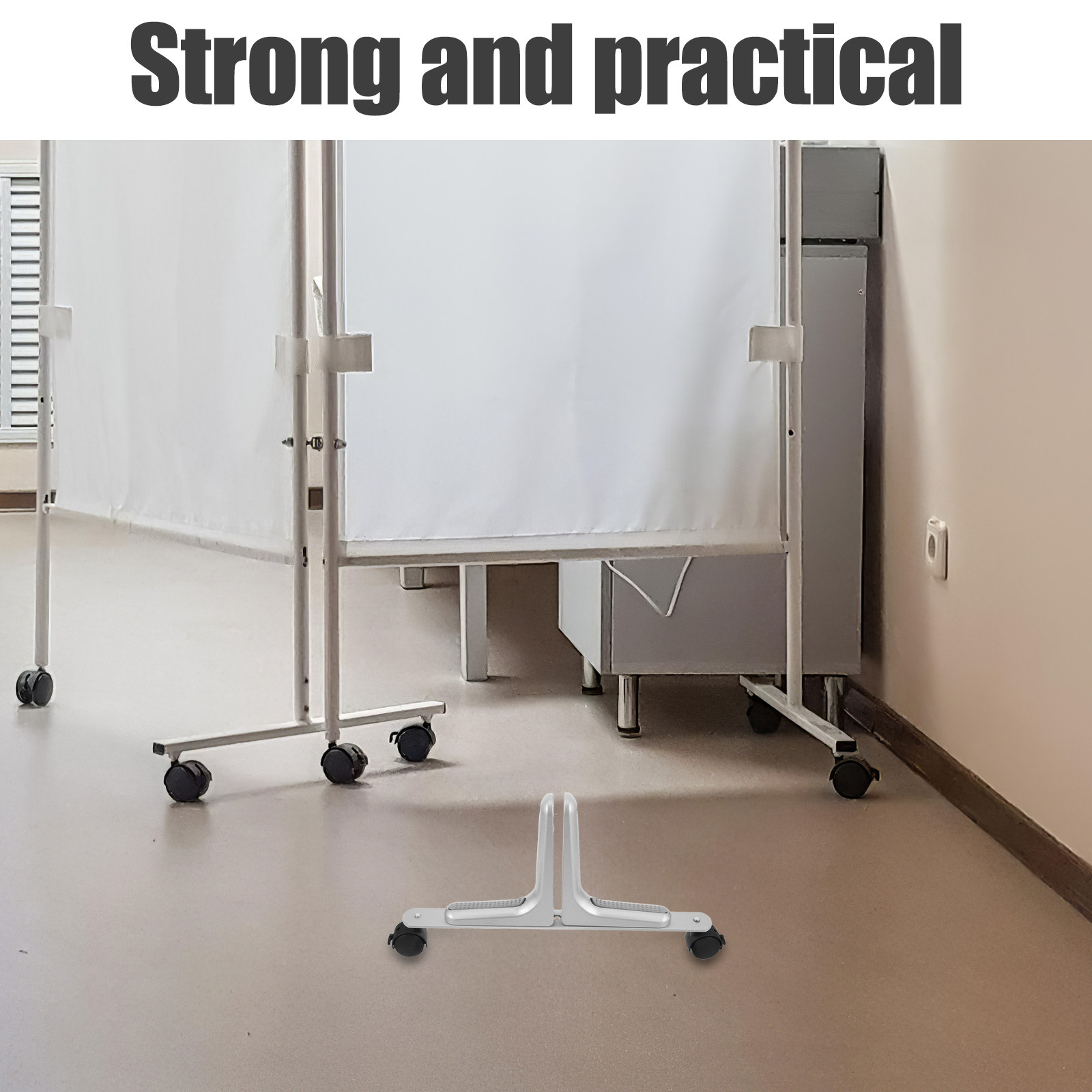 Srebrne ruchome kółka, składan – Room Divider Screen recenzja i cena