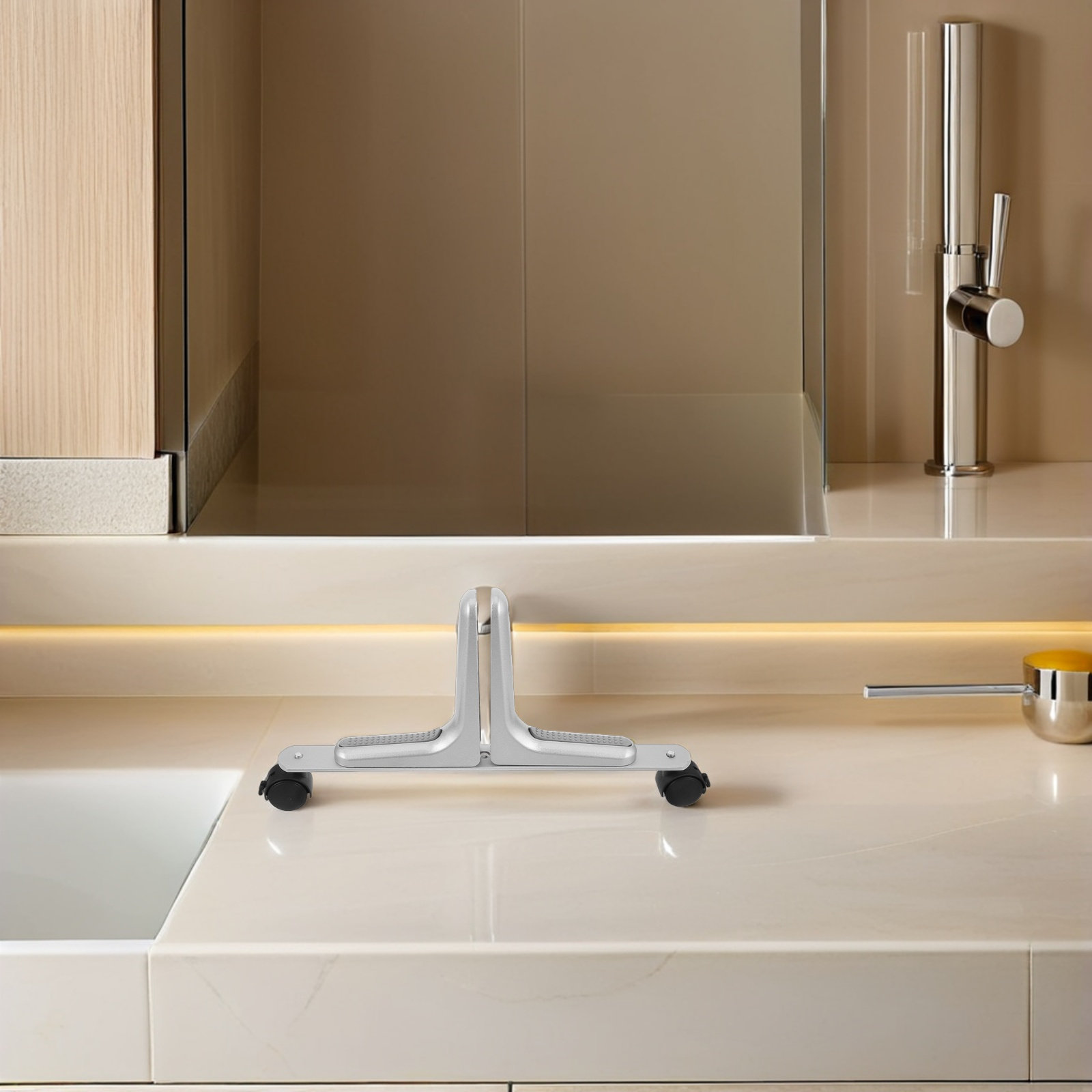 Srebrne ruchome kółka, składan – Room Divider Screen recenzja i cena