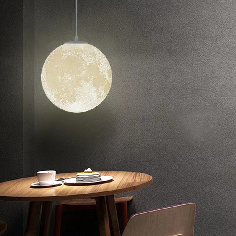 Nowoczesny kreatywny projekt l – Hanging Moon Lamp recenzja i cena