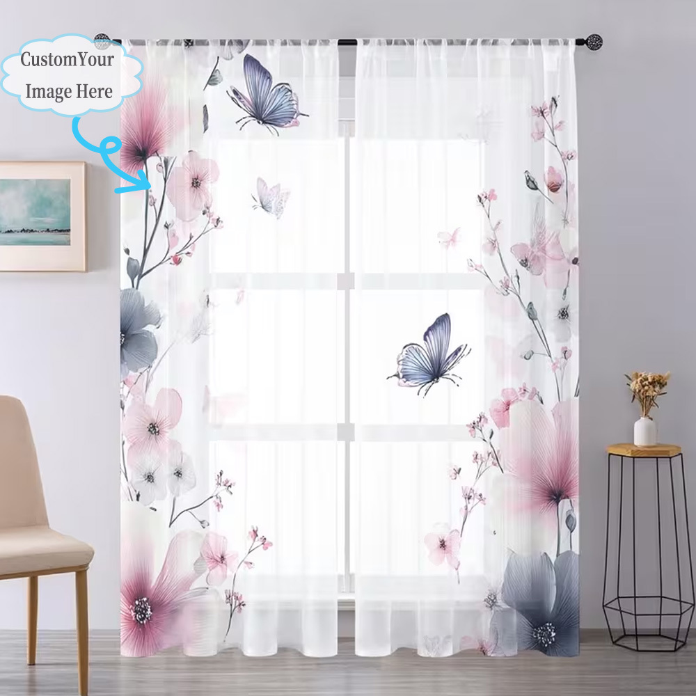 Niestandardowe płaskie zasłony – Home Decor Curtains recenzja i cena