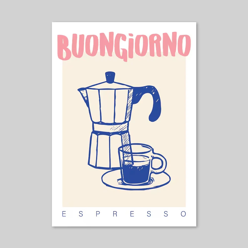 Nowoczesna kawa Espresso Wall  – Home Decor Retro recenzja i cena