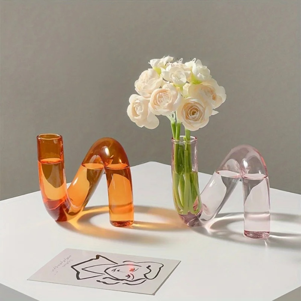 Nordycki nieregularny szklany  – Glass Vase Nordic recenzja i cena