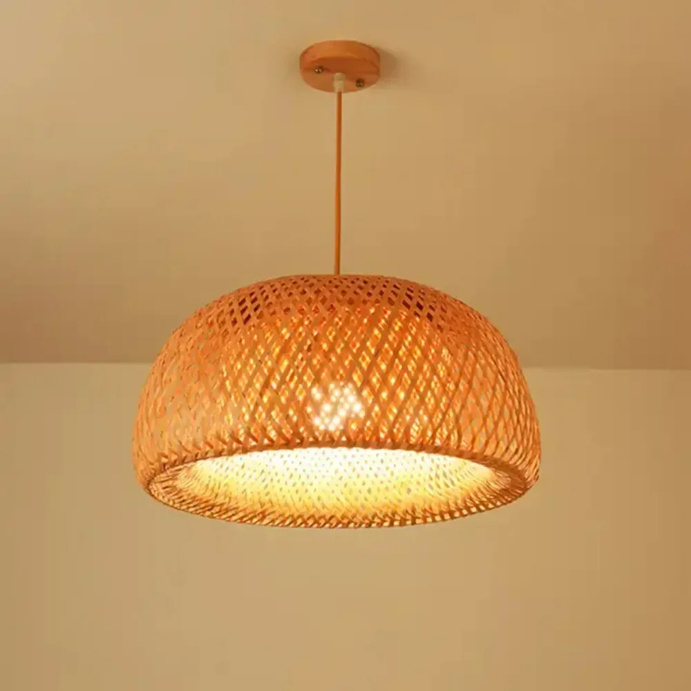 Ręcznie robiona wiklinowa lamp – Hanging Moon Lamp recenzja i cena