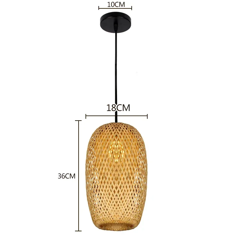 Ręcznie robiona wiklinowa lamp – Hanging Moon Lamp recenzja i cena
