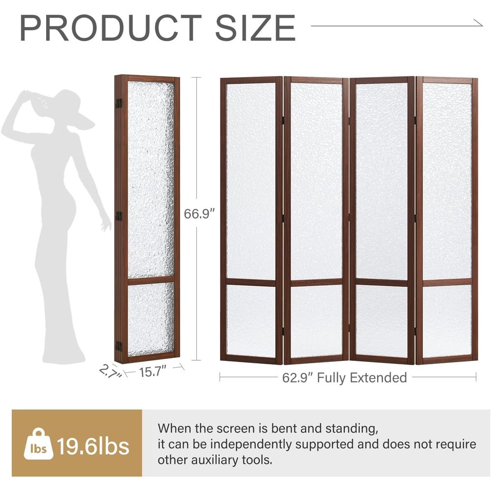 4-częściowy akrylowy parawan s – Room Divider Screen recenzja i cena