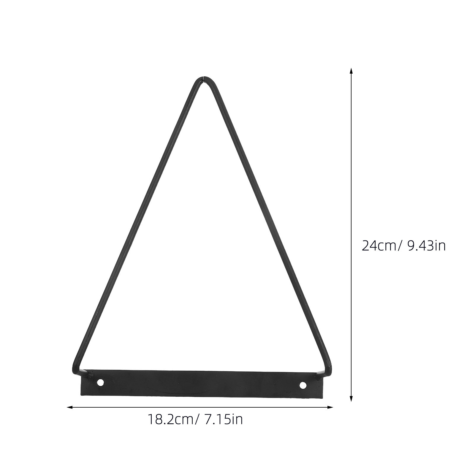 Czarna metalowa półka ścienna  – Floating Shelves recenzja i cena