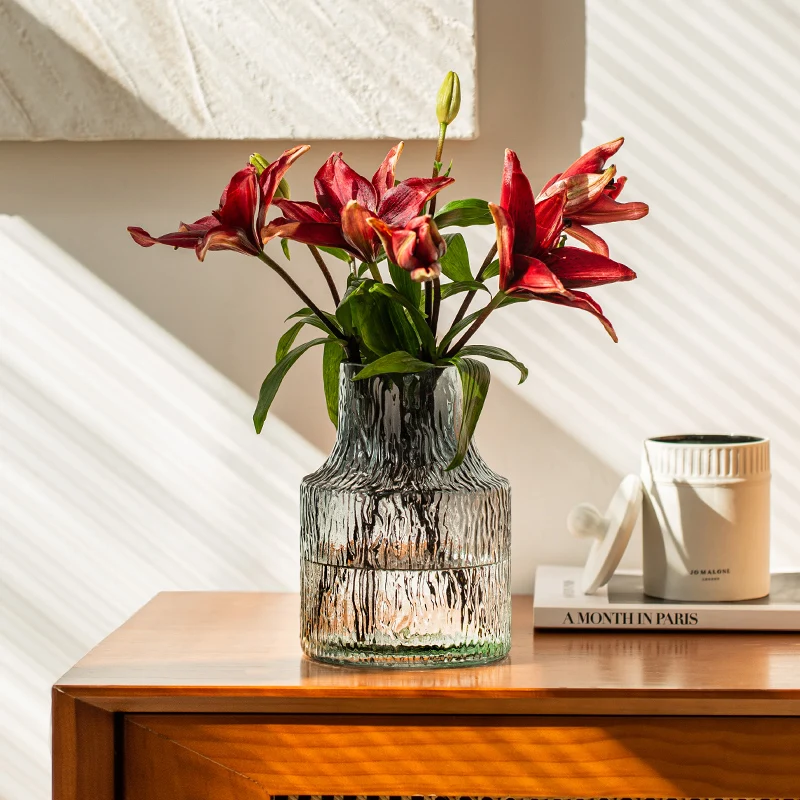 Wazon na kwiaty do salonu, luk – Glass Vase Nordic recenzja i cena