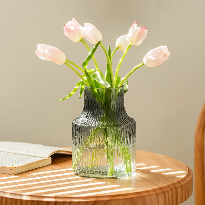 Wazon na kwiaty do salonu, luk – Glass Vase Nordic recenzja i cena