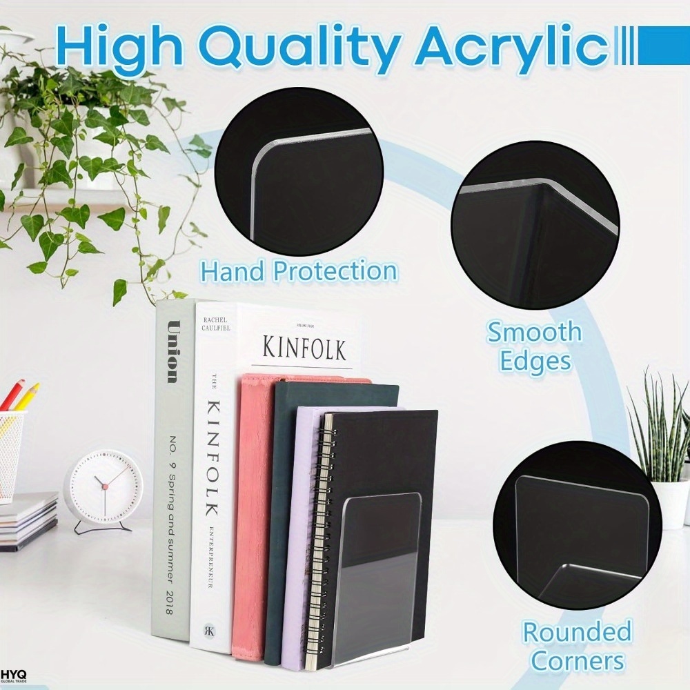 Zestaw 4/8 szt. przezroczystyc – Aesthetic Bookend recenzja i cena