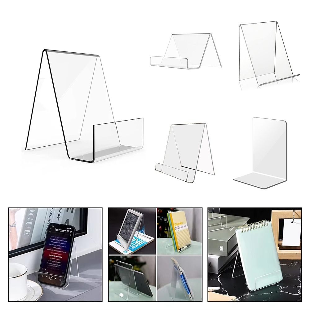 Minimalistyczny akrylowy stoja – Aesthetic Bookend recenzja i cena