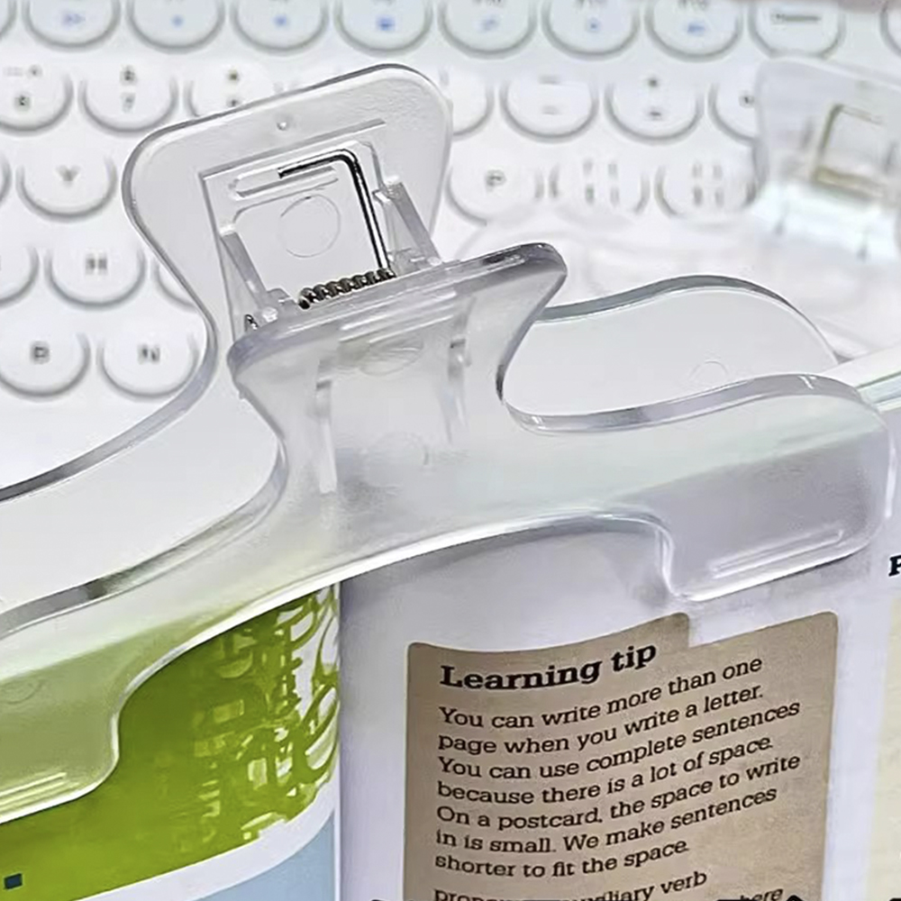 1 szt. Przezroczysty plastikow – Aesthetic Bookend recenzja i cena