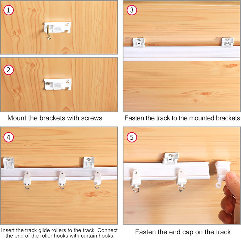 Elastyczna, giętka szyna sufit – Room Divider Screen recenzja i cena