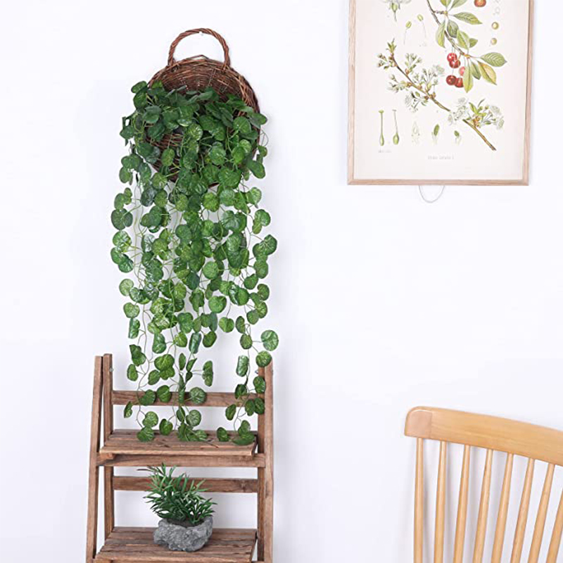 Sztuczne rośliny wiszące z rat – Woven Wall Basket recenzja i cena