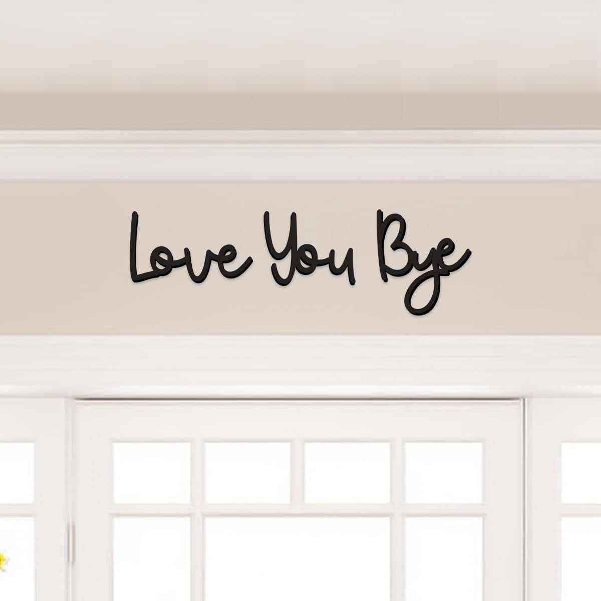 Love You Bye Wood Sign Home De – Home Decor Express recenzja i cena