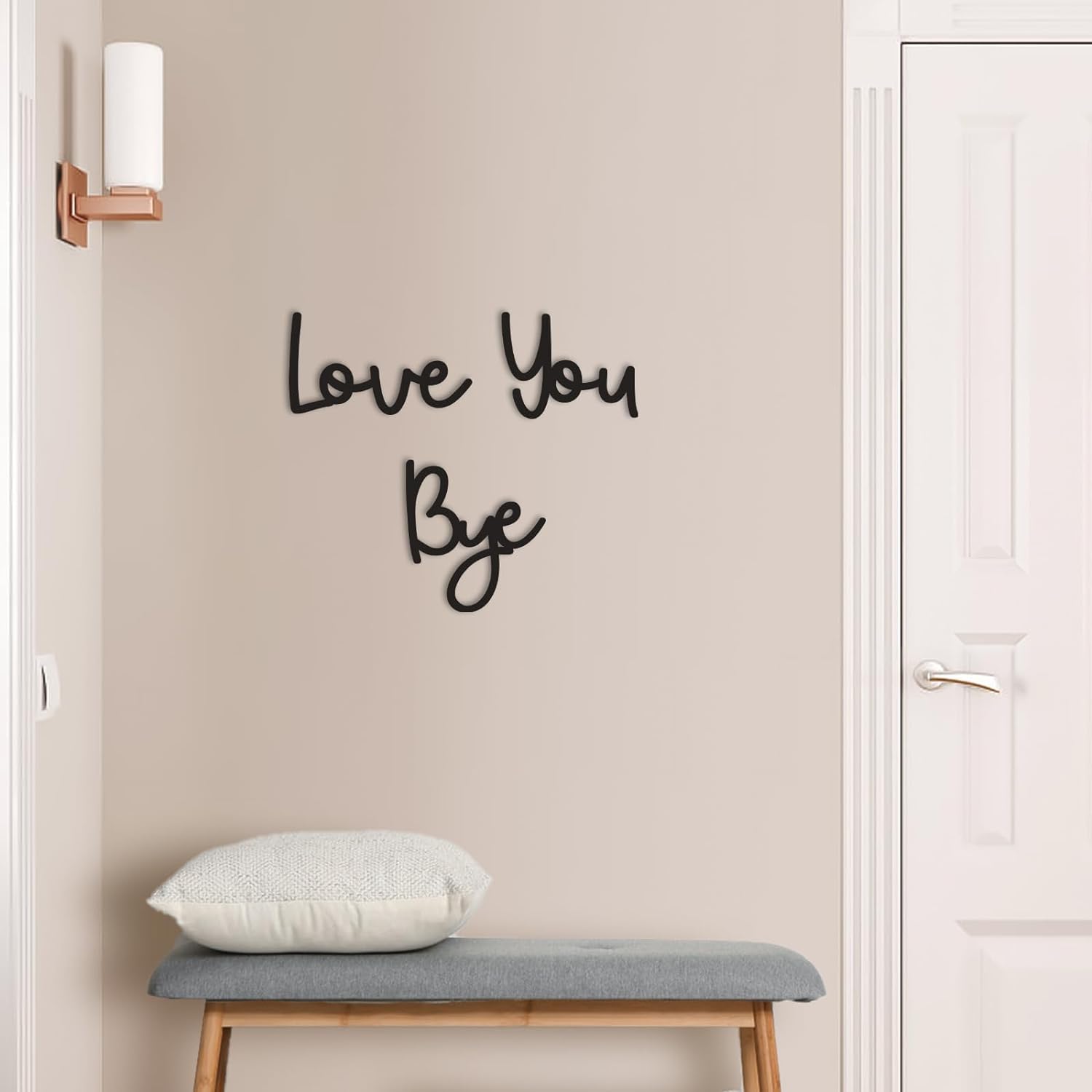Love You Bye Wood Sign Home De – Home Decor Express recenzja i cena
