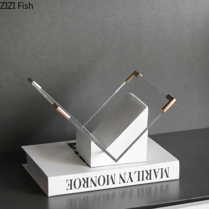 Akrylowy organizer na biurko z – Aesthetic Bookend recenzja i cena