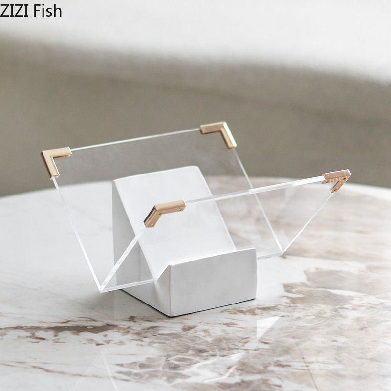 Akrylowy organizer na biurko z – Aesthetic Bookend recenzja i cena