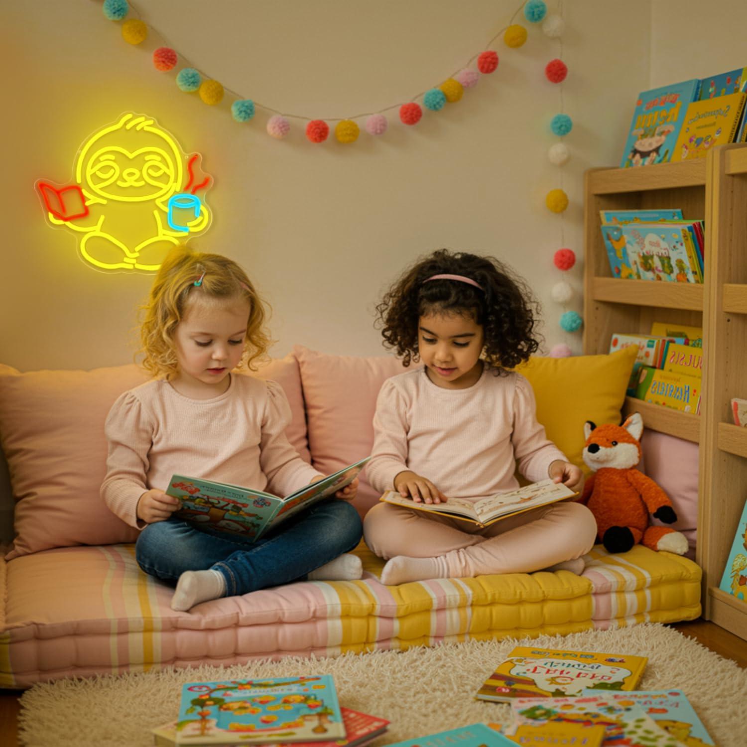 Neonowy znak Leniwiec, lampka  – Home Decor Lighting recenzja i cena